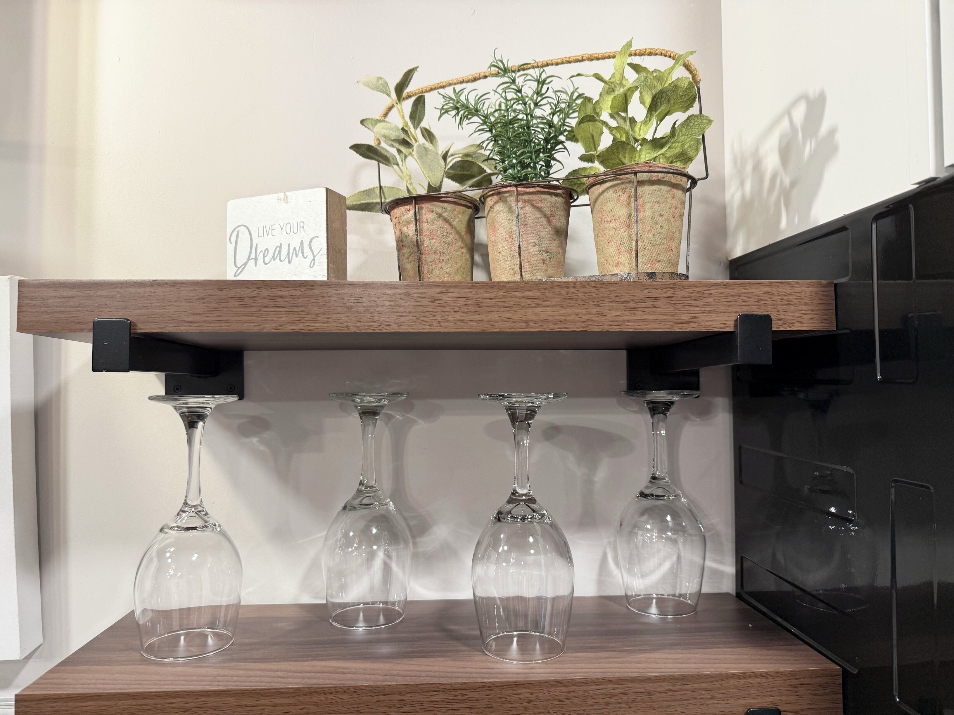 Wine glasses