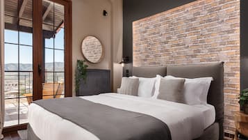 Deluxe-Suite | 1 Schlafzimmer, italienische Bettbezüge von Frette