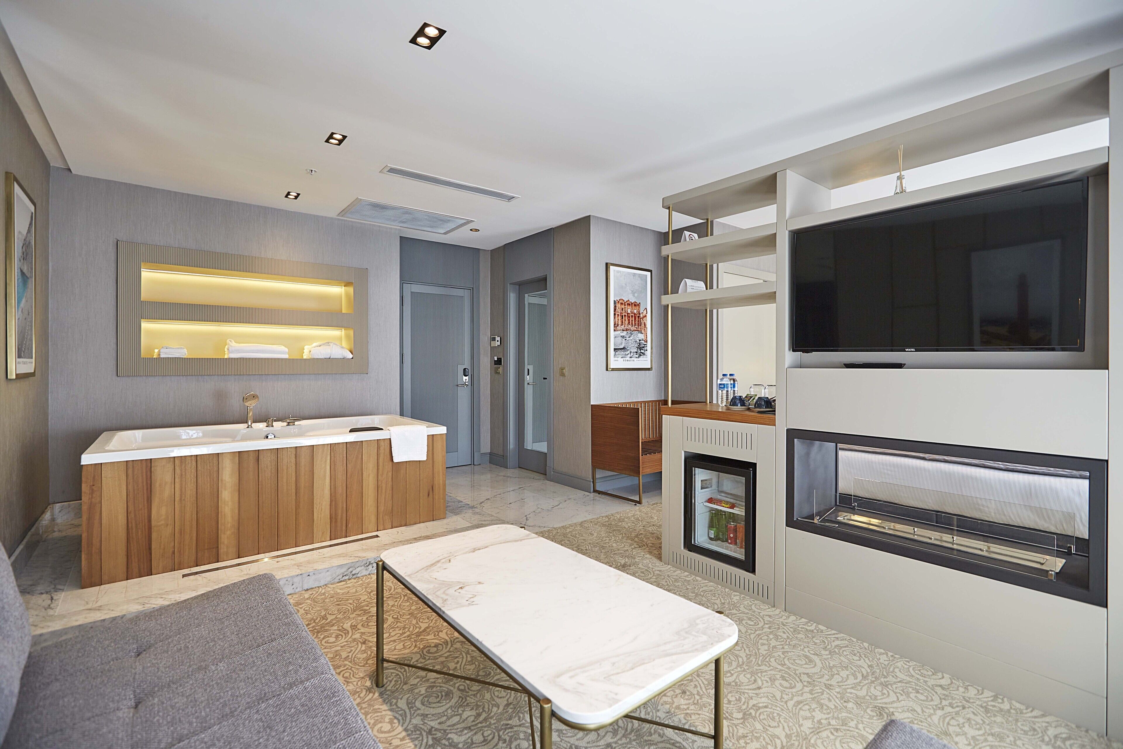 Suite monolocale | Biancheria da letto di alta qualità, materassi Select Comfort, minibar