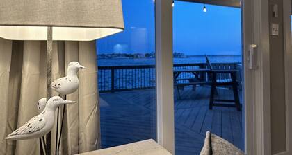 Water front, open bay views from both decks!!