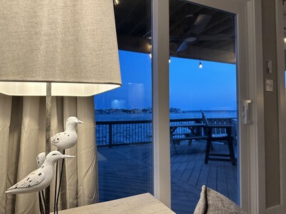 Water front, open bay views from both decks!!