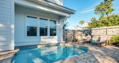 Private pool | Firepit | Outdoor seating 4 Seater GOLF CART INCLUDED