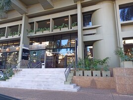 Facciata della struttura