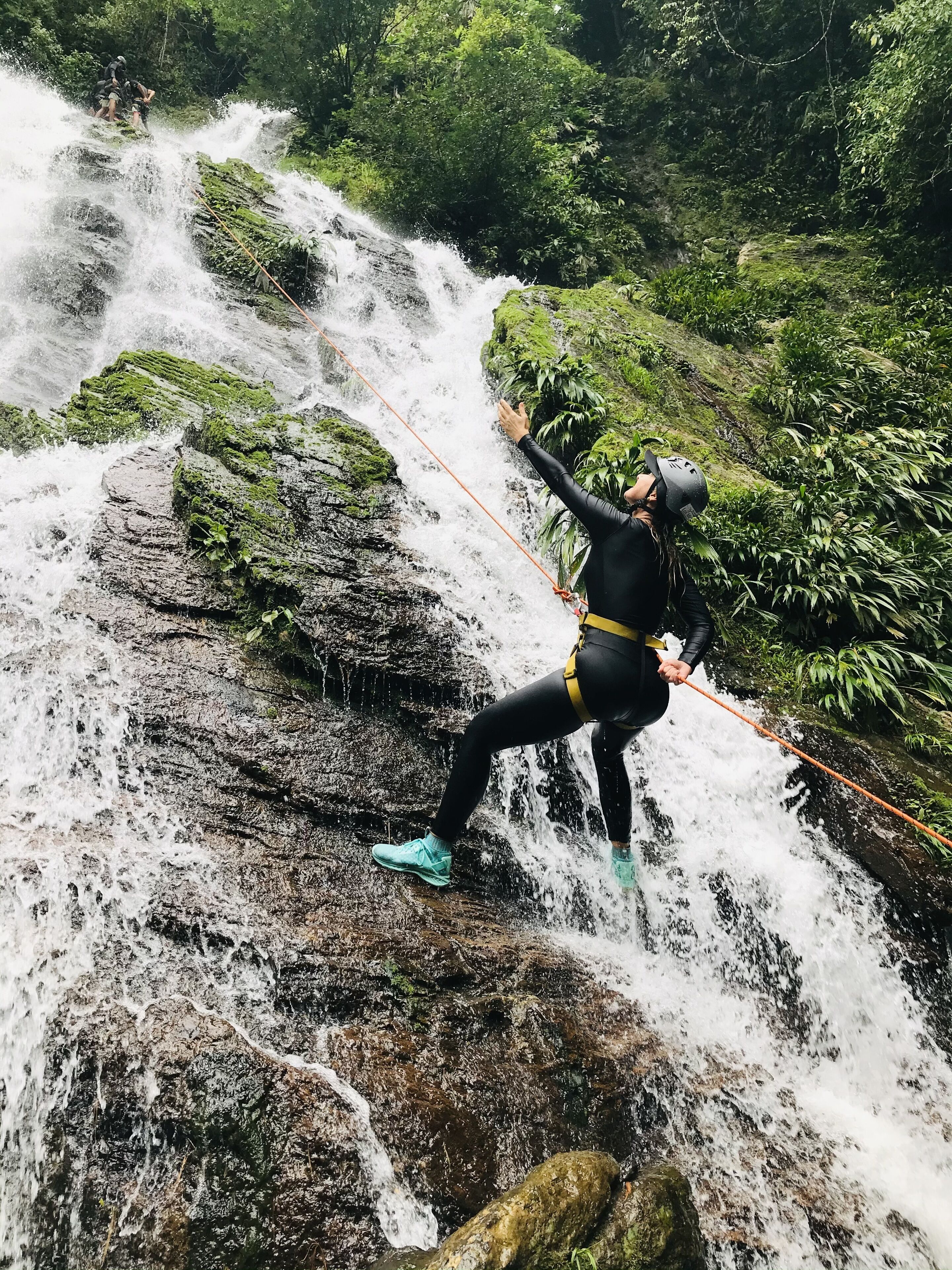 Escalada en roca al aire libre