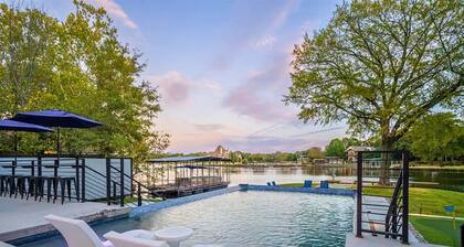 Lakefront Home with Pool, Game Room & Dock
