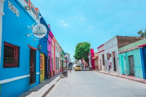 Facciata della struttura