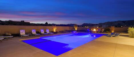 Piscine chauffée
