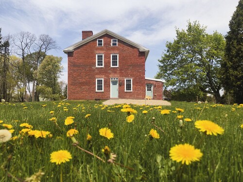 200-year-old farmhouse is fitted with all the comforts of 21st Century living...
