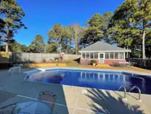 Alberca al aire libre 