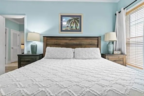 4 bedrooms, iron/ironing board, travel cot, free WiFi