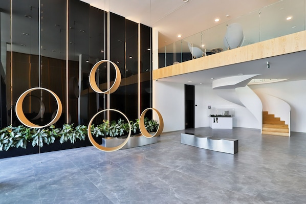 Departamento, 2 habitaciones, balcón, vista al mar | Lobby