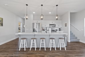 House, 5 Bedrooms | Private kitchen | Fridge, oven, coffee/tea maker, toaster - Escape Peak 5 Bedroom Home by RedAwning (Branson)