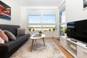 Living room - Northern Apartments Gdynia by Renters (Kosakowo)