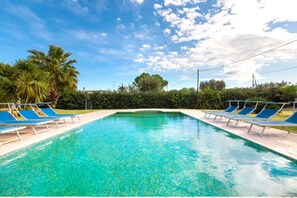 Seasonal outdoor pool - 2534 Appartamento Orange - Villa Sogno Blu by Barbarhouse (San Vito dei Normanni)
