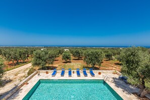 Seasonal outdoor pool