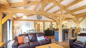 Cottage | Living area | Fireplace - Lady Bagots Cabin (Ruthin)
