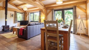 Cottage | Living area | Fireplace - Lady Bagots Cabin (Ruthin)