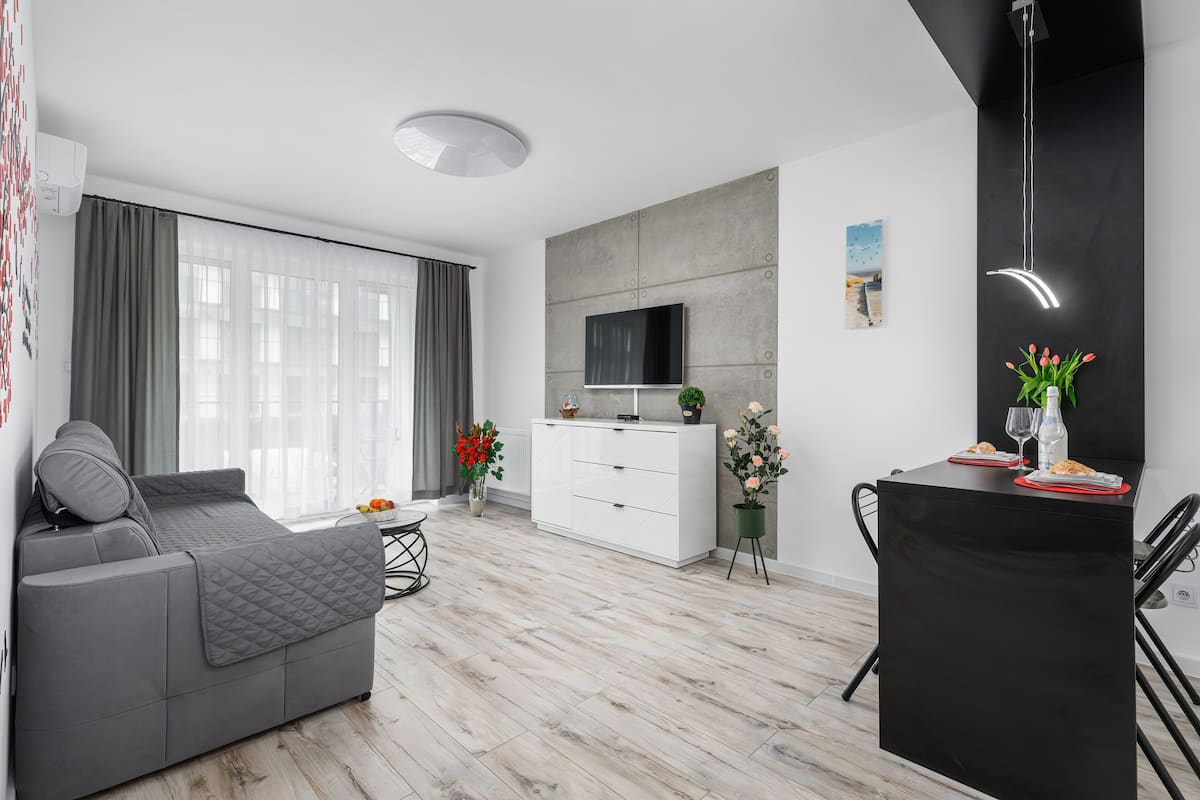 Apartment, 1 Schlafzimmer, Sauna, Meerseite | 9 Schlafzimmer, Bettwäsche