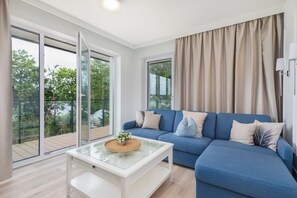 Appartement, 2 chambres, accès piscine | 9 chambres, draps fournis