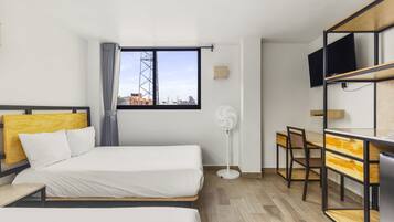 1 soveværelse, skrivebord, gratis Wi-Fi, sengetøj