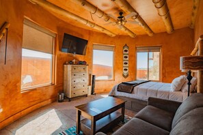 1 bedroom, travel crib, free WiFi, bed sheets