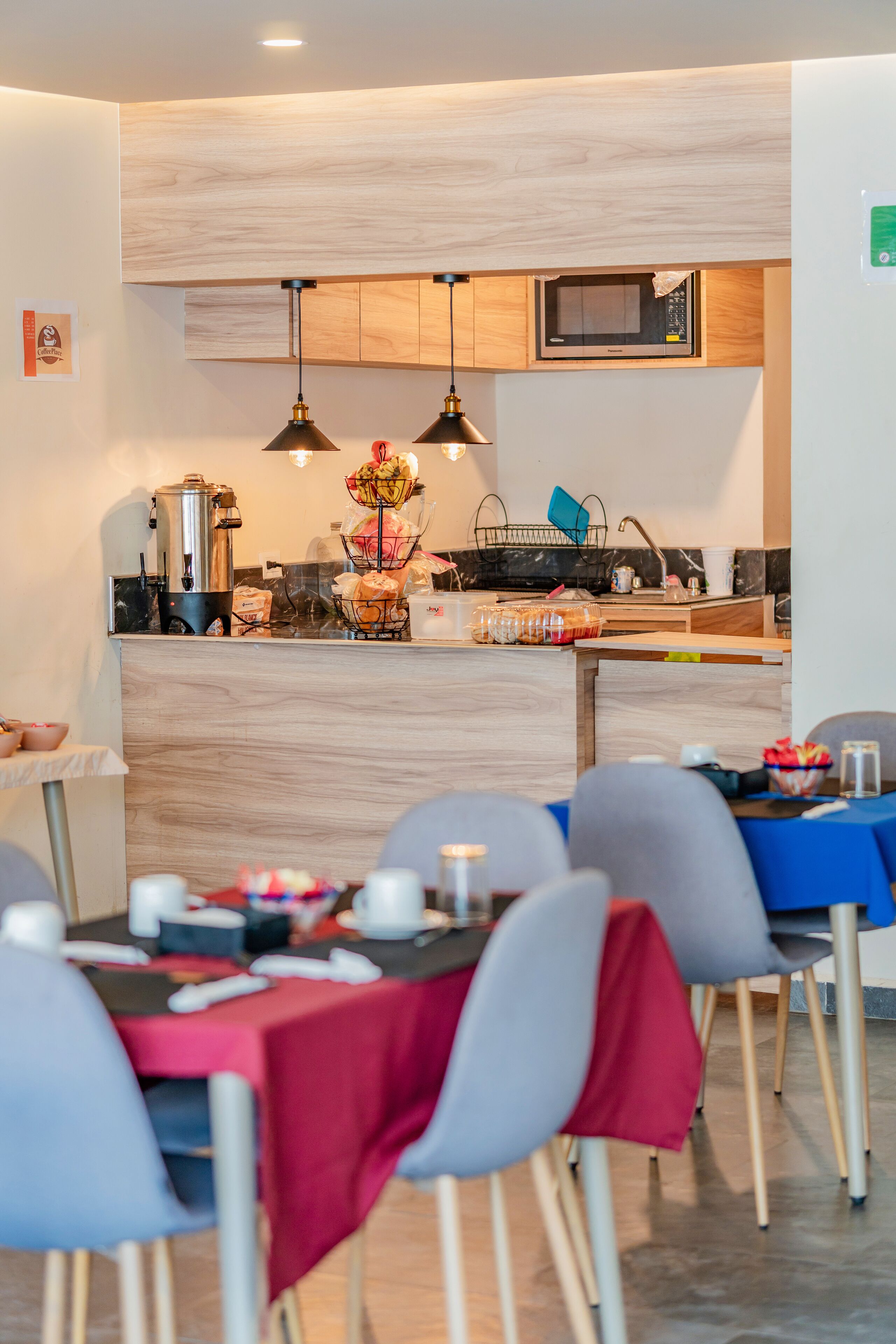 daily continental breakfast (mxn 130 per person)