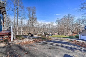 Property grounds - Gray Home w/ View of Boone Lake + Fire Pit! (Gray)