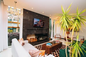 Zona de estar del vestíbulo