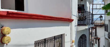 Overnatningsstedets facade