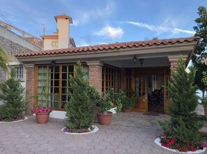 Façade de l’hébergement