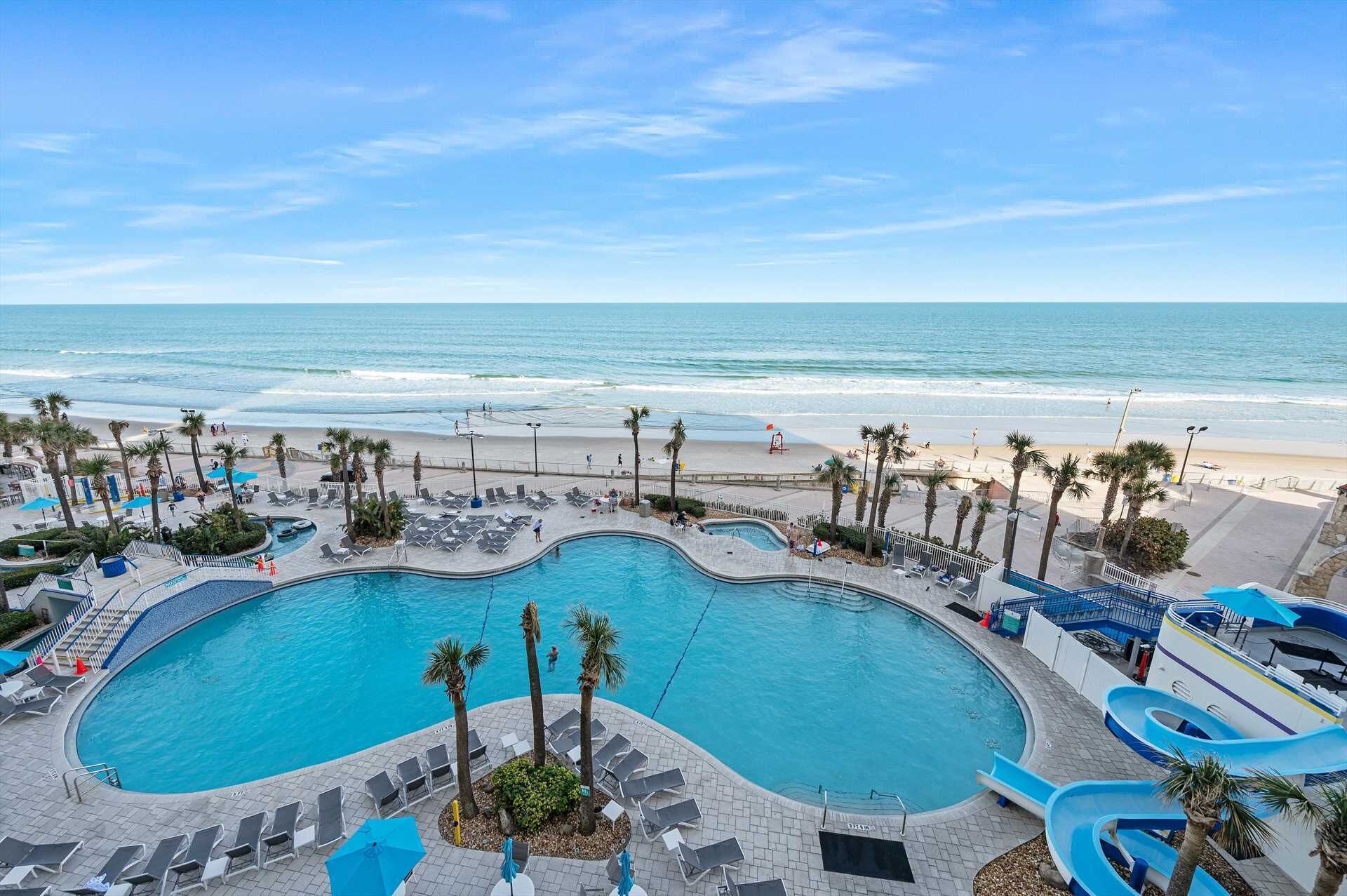 Una piscina techada, una piscina climatizada