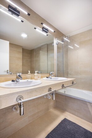 Badewanne, Handtücher