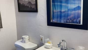 Combined shower/tub