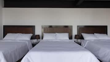 1 slaapkamer, een bureau, gratis wifi, beddengoed