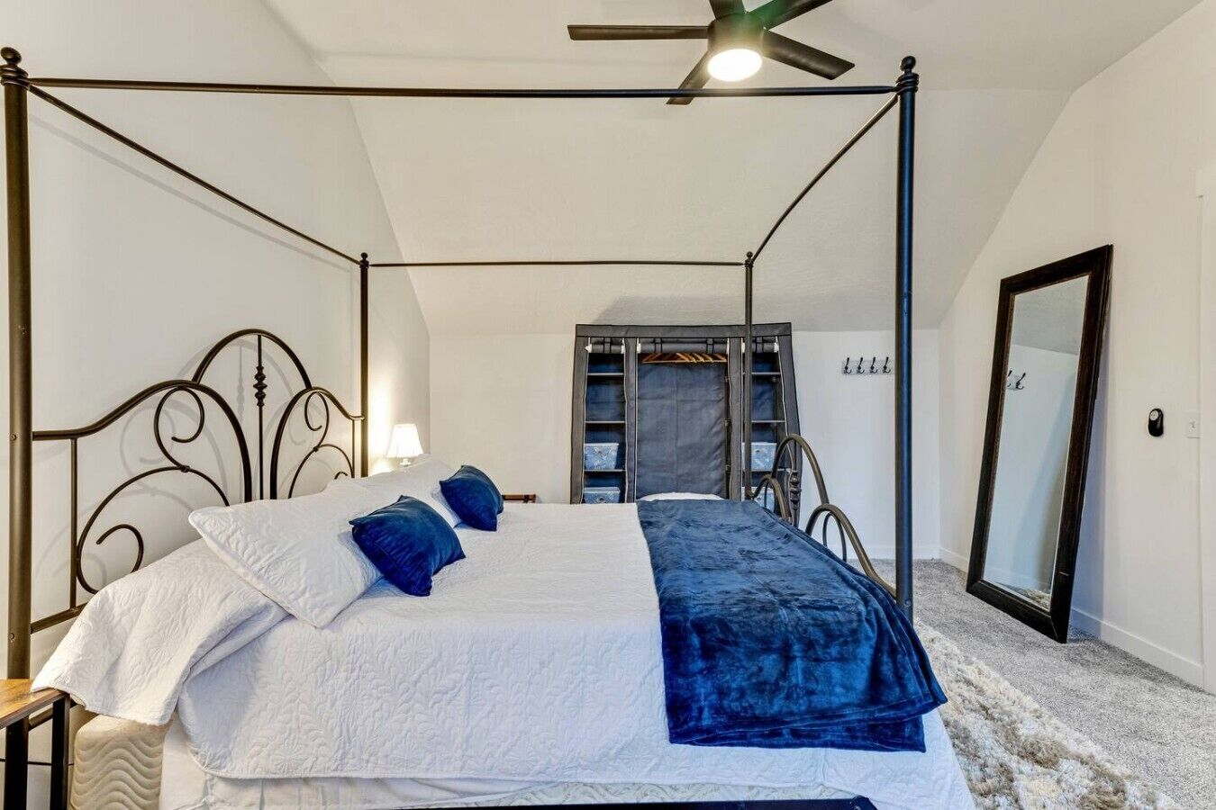 Desk, iron/ironing board, travel crib, free WiFi