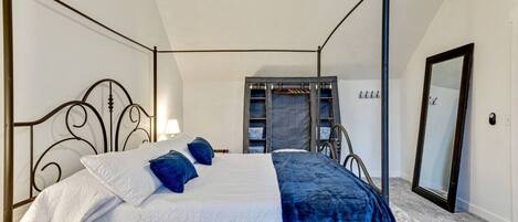 Desk, iron/ironing board, travel crib, free WiFi