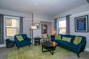 TV, DVD player, books