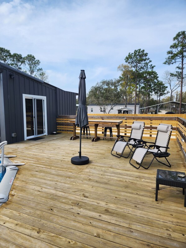 Restauration en plein air