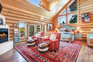 Interior - Hot Tub | Log-cabin | Game Room | Sundance (Angel Fire)