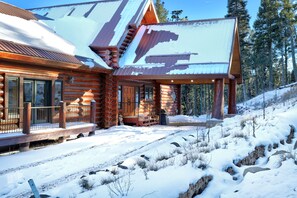 Exterior - Hot Tub | Log-cabin | Game Room | Sundance (Angel Fire)