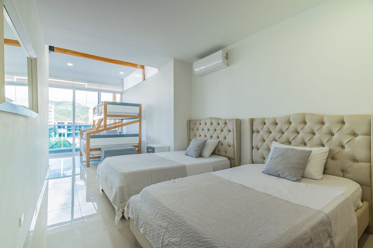 Appartement Signature | 1 chambre, literie de qualité, décor unique, ameublement unique