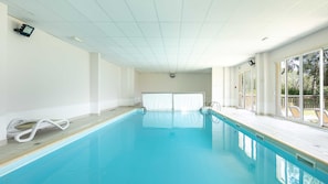 Una piscina riscaldata
