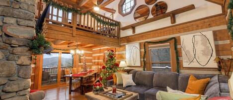 TV, fireplace, DVD player