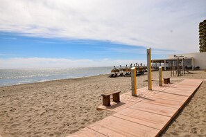 Beach - Ref: 259 Lovely beachfront apartment in Carvajal with terrace and sea views (Fuengirola)