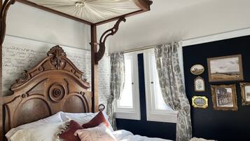 Chambre Double Romantique | Literie de qualité supérieure, couette en duvet d'oie