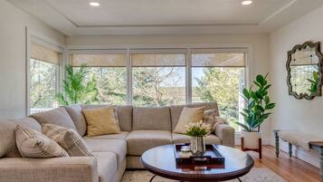 智能电视、壁炉、乒乓球、书