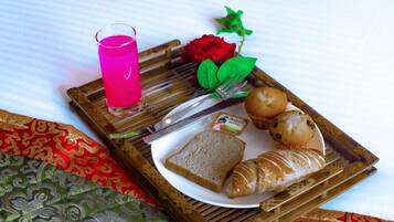 Daily continental breakfast for a fee
