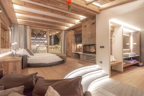 1 bedroom, free WiFi, bed sheets - 'Le Chalet Suite' with mountain view, private terrace and Wi-Fi (Livigno)