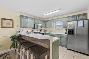 Full-sized fridge, microwave, dishwasher, coffee/tea maker - Steps to the Beach-Short Drive to Dining & Shops-Pets Considered-PII311A (Surfside Beach)
