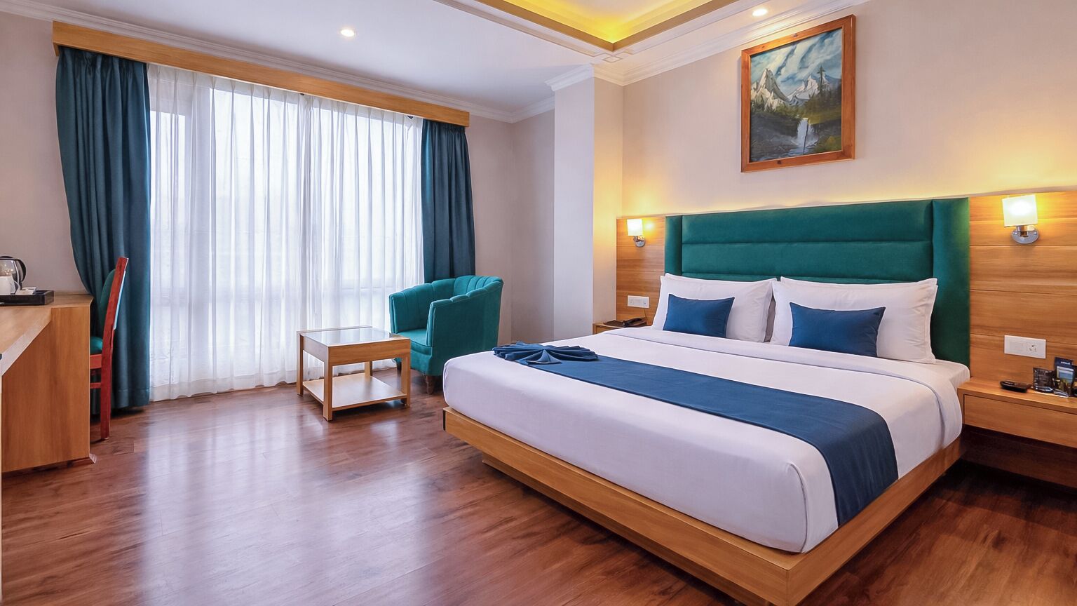 Deluxe-værelse | Gratis Wi-Fi, sengetøj